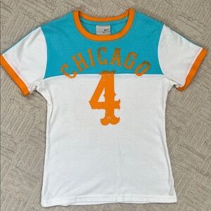 Nike vintage Chicago 4 Orange ringer t-shirt Size Medium, rare